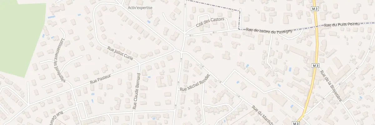 Plan du 32 Rue du Maréchal Leclerc à La Talaudière