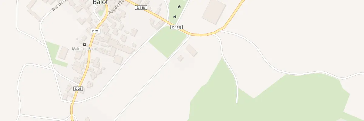 Plan du 18 Rue d’Ampilly à Balot