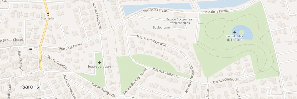Plan du 6 Rue de la Toison d’Or à Garons