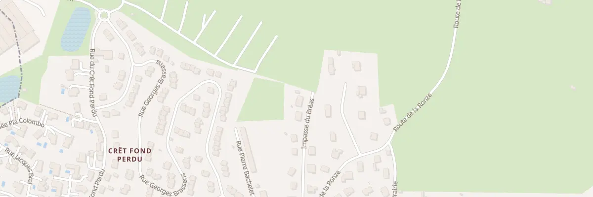 Plan du 13 Imp du Breas à Saint-Jean-Bonnefonds