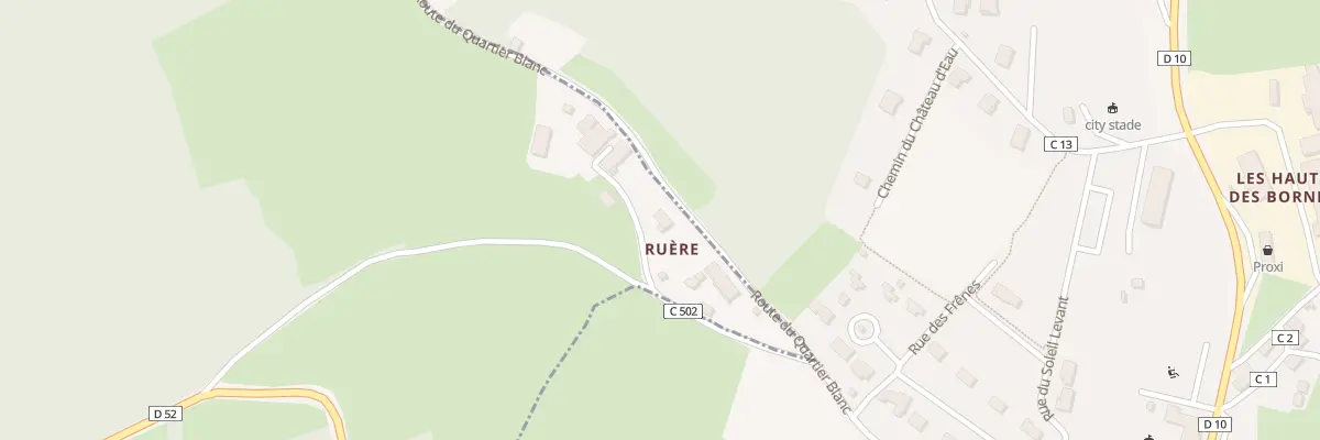 Plan du 5075 Haut de Ruere à Azolette