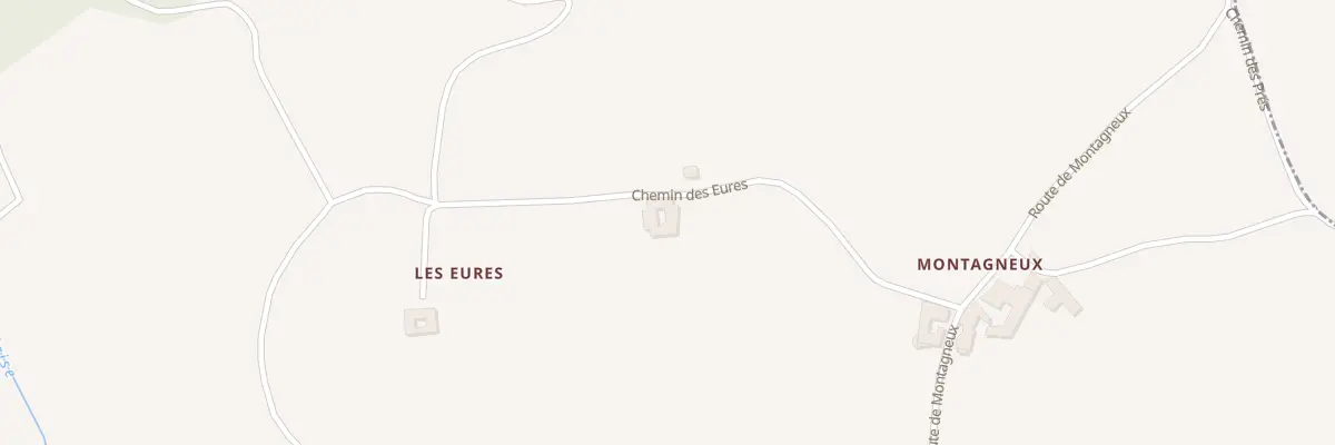 Plan du 247 Che des Eures à Chevrières