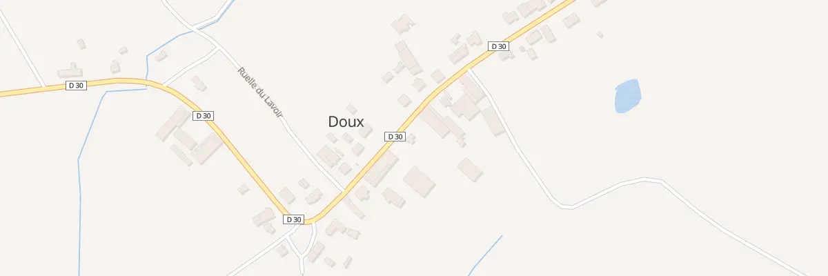 Plan du 5009 Le Village à Doux