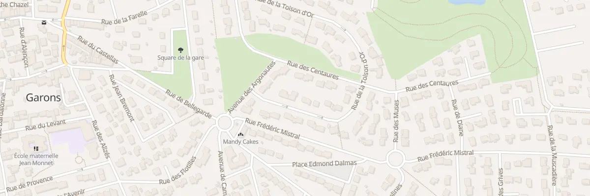 Plan du 42 Rue de la Toison d’Or à Garons