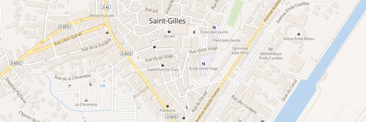 Plan du 21 Rue Emile Zola à Saint-Gilles