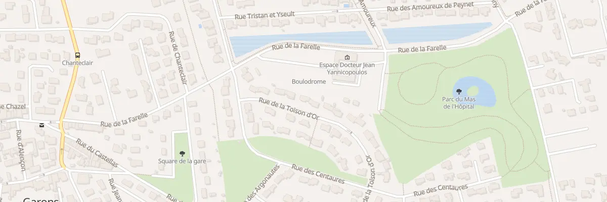 Plan du 9 Rue de la Toison d’Or à Garons