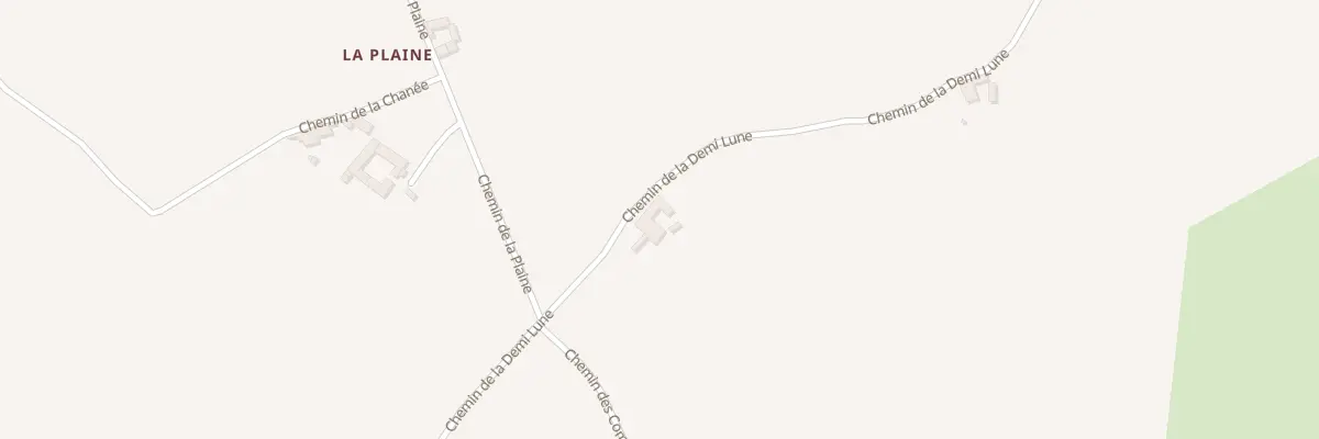 Plan du 765 Che de la Demi Lune à Longessaigne