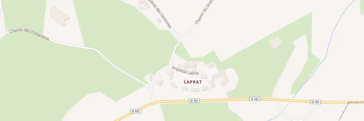 Plan du 55 Imp Laprat à Saint-Clément-les-Places