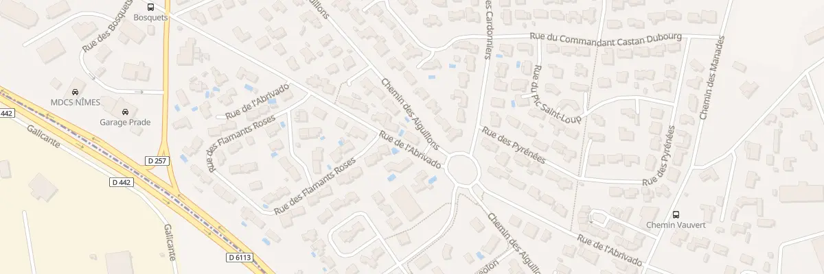 Plan du 345 Rue de l’Abrivado à Bouillargues