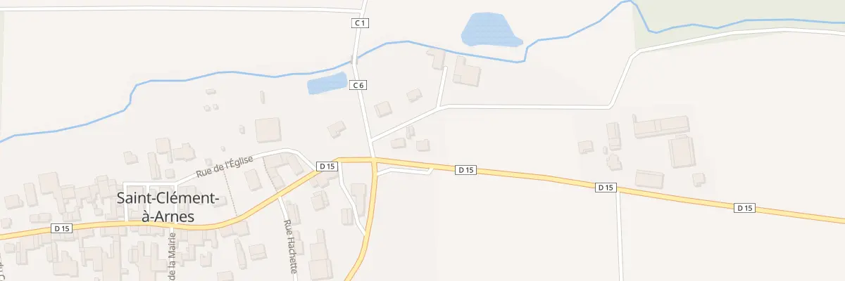 Plan du 41 Rue de Beauclair à Saint-Clément-à-Arnes
