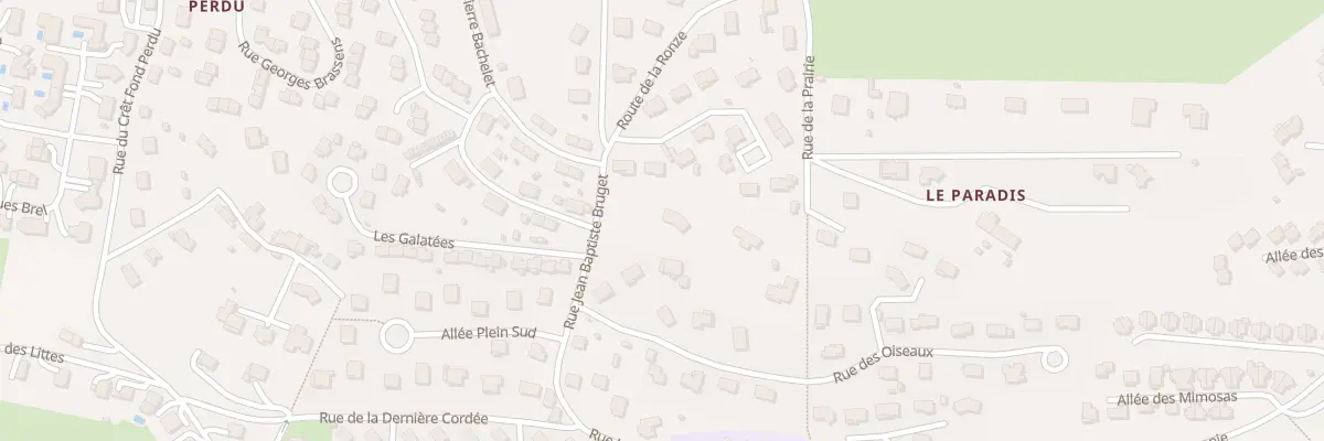 Plan du 32B Rue Jean-Baptiste Bruget à Saint-Jean-Bonnefonds
