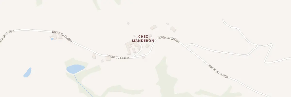 Plan du 1337 Rte du Guillin à Affoux