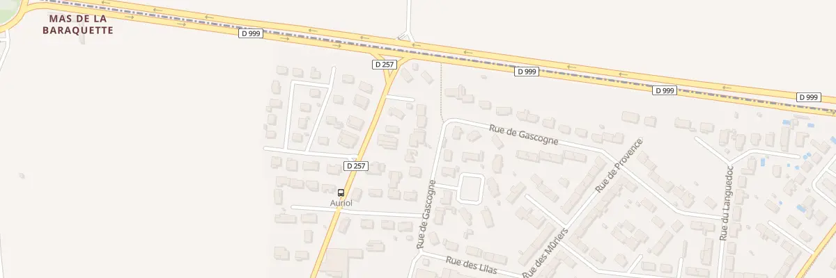 Plan du 13 Rue de Gascogne à Rodilhan