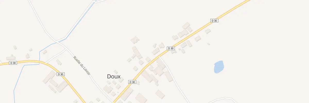Plan du 65 Rue Saint Martin à Doux