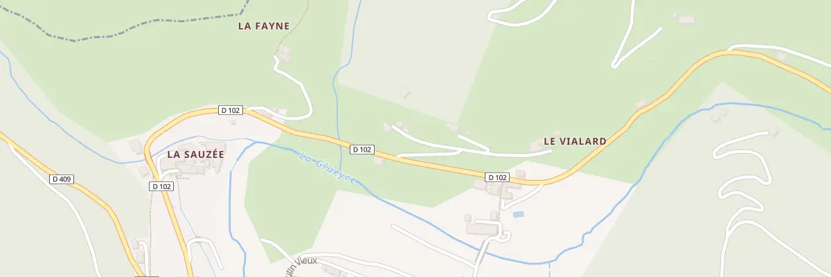 Plan du 5159 La Combe et Le Vialard à Albon-d’Ardèche