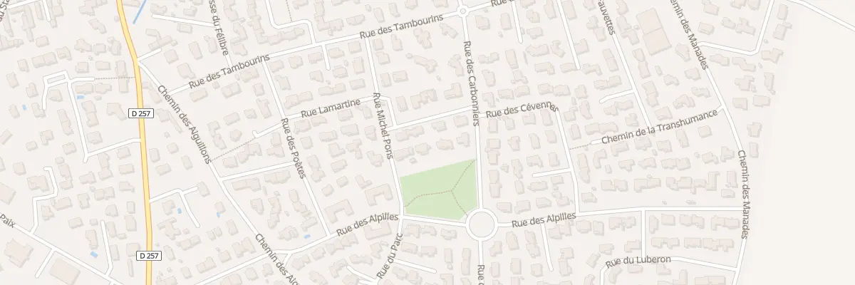 Plan du 27 Rue des Cévennes à Bouillargues