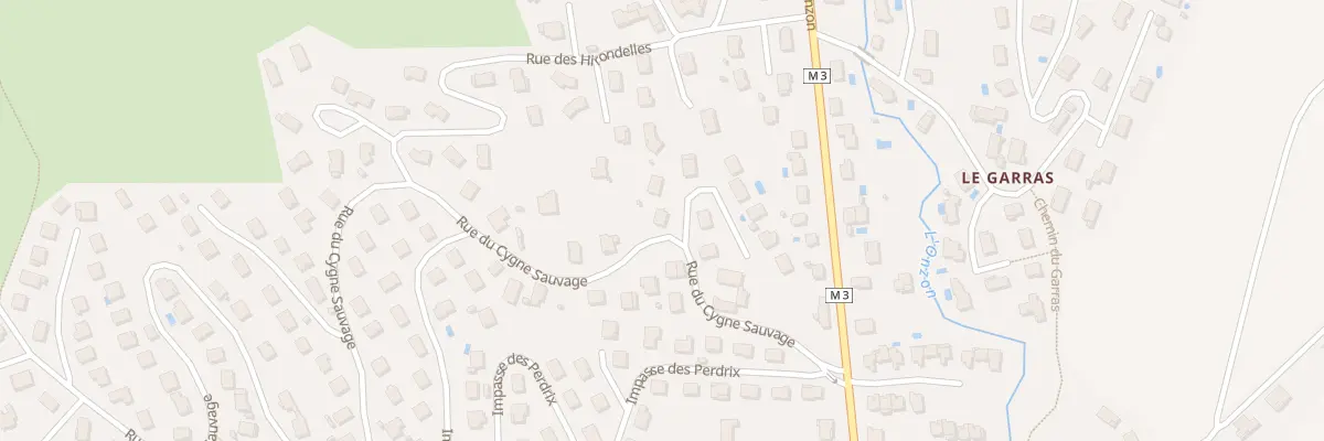Plan du 8 Rue du Cygne Sauvage à Sorbiers
