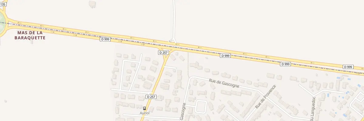 Plan du 1 Imp du Mas Vieux à Rodilhan
