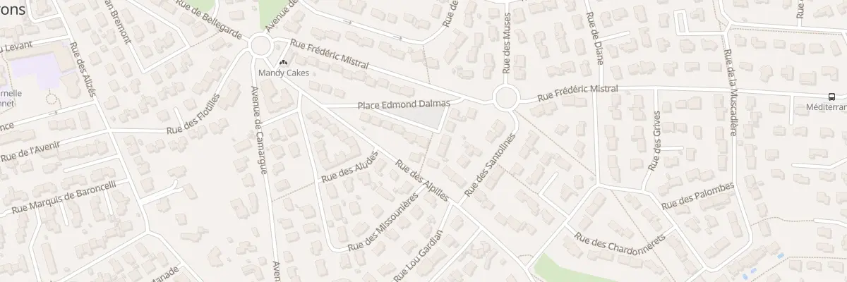 Plan du 12 Pl Edmond Dalmas à Garons