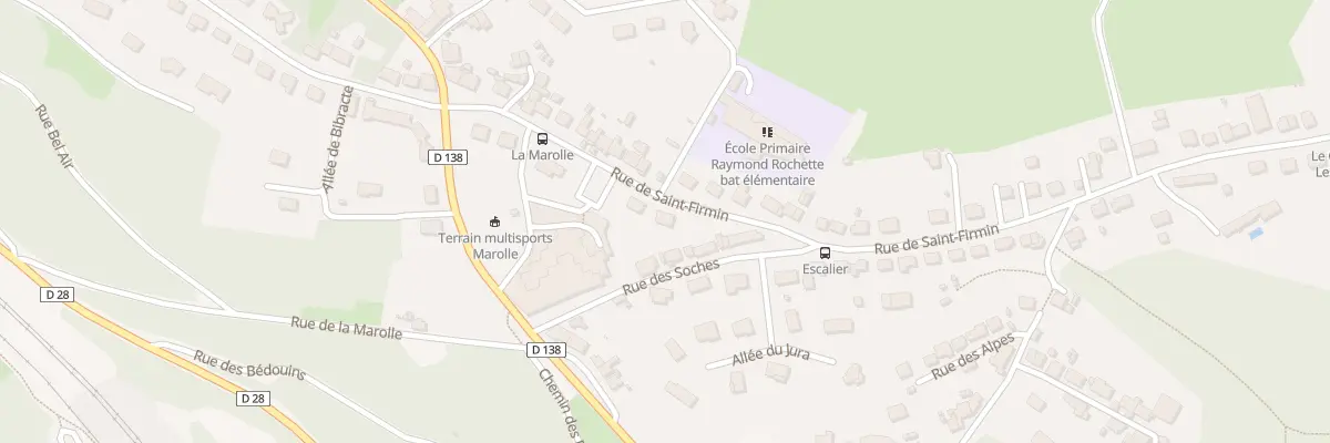 Plan du 12 Rue de Saint-firmin au Creusot