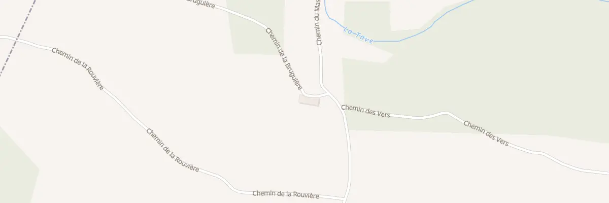 Plan du 5088 Le Sallas et Grange de Bra à Fontarèches