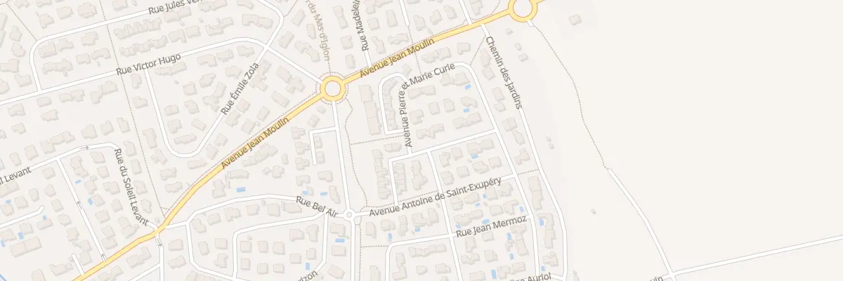 Plan du 1 Rue Georges Guynemer à Bouillargues
