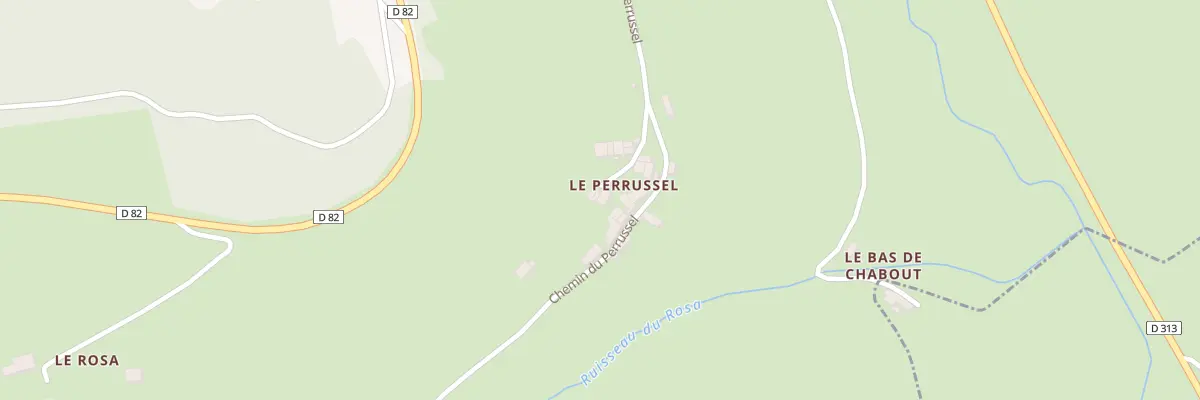 Plan du 5183 Le Perrussel à Valsonne