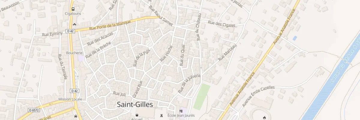 Plan du 17 Rue du Quai à Saint-Gilles