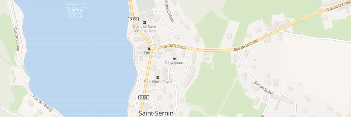 Plan du 4 Rue Bellevue à Saint-Sernin-du-Bois