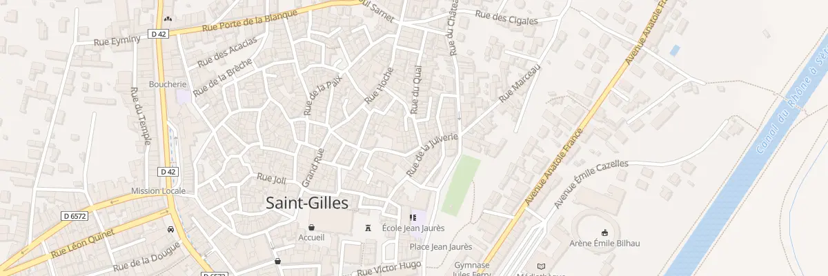 Plan du 5 Rue du Quai à Saint-Gilles