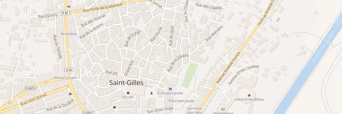 Plan du 3 Rue du Quai à Saint-Gilles