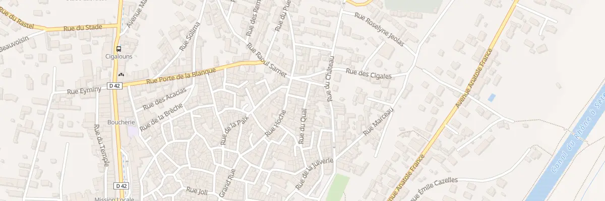 Plan du 43 Rue du Quai à Saint-Gilles