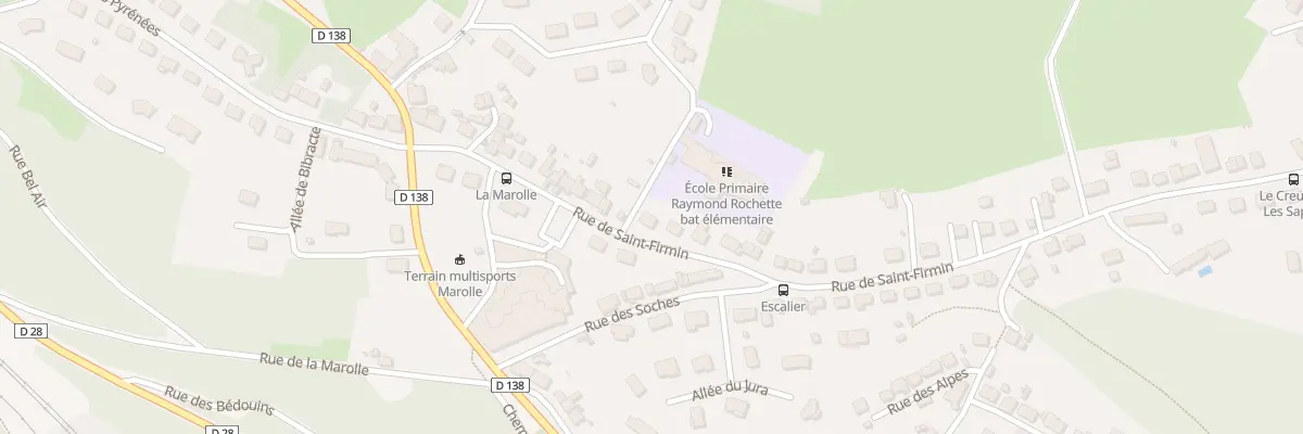 Plan du 23 Rue de Saint-firmin au Creusot