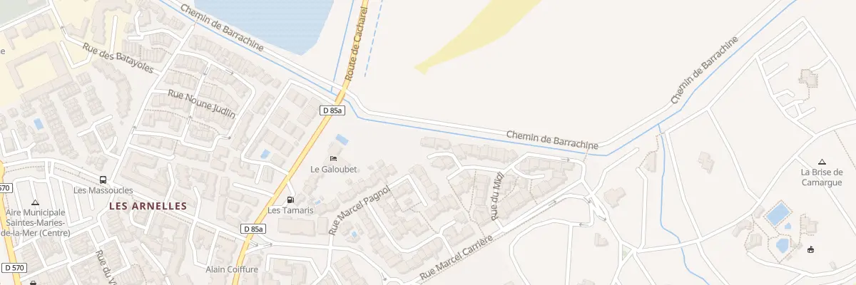 Plan du 3A Pl Dou Grégau à Saintes-Maries-de-la-Mer