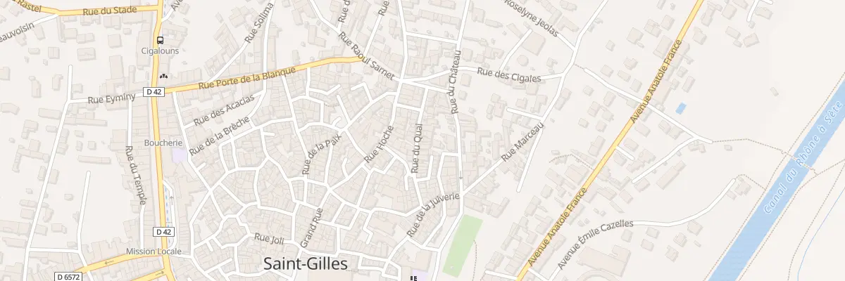 Plan du 30 Rue du Quai à Saint-Gilles