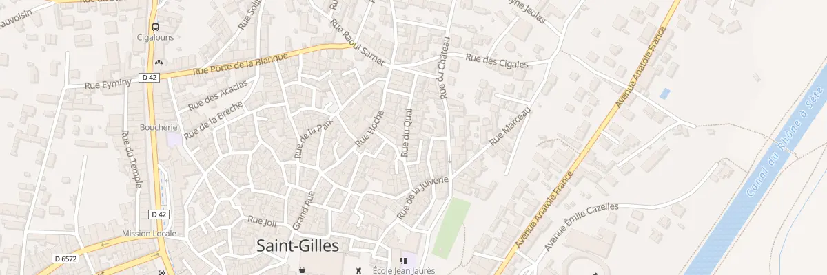 Plan du 24 Rue du Quai à Saint-Gilles
