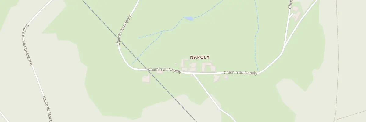 Plan du 1565 Che du Napoly à Saint-Forgeux