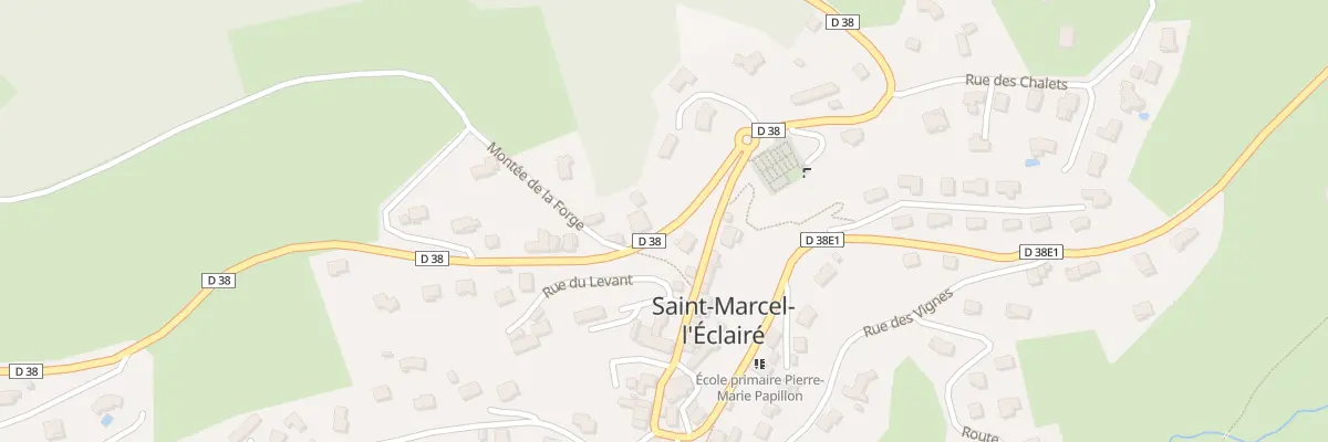 Plan du 310 Rte de Feurs à Saint-Marcel-l’Éclairé