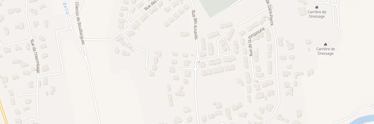 Plan du 37 Rue des Arnaves à Saint-Gilles