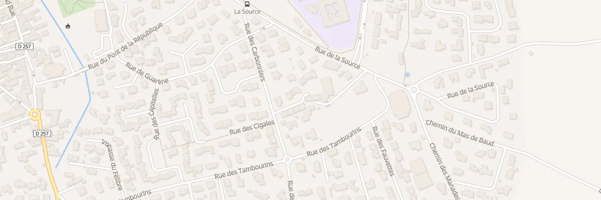 Plan du 17B Rue des Cardonniers à Bouillargues