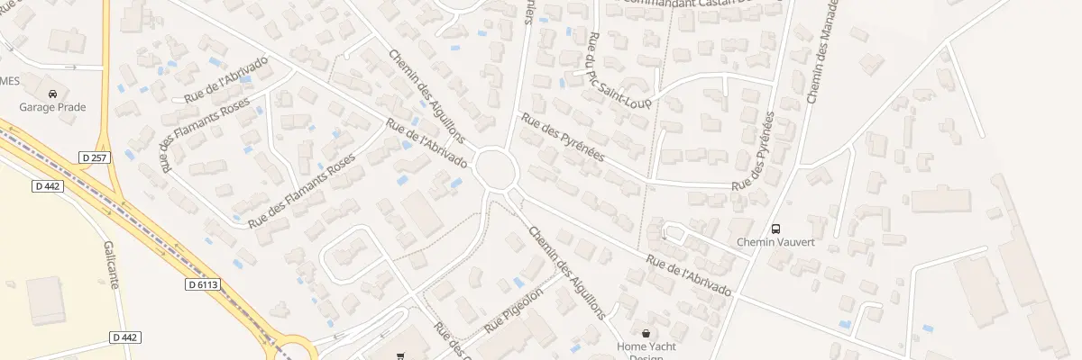 Plan du 471 Rue de l’Abrivado à Bouillargues