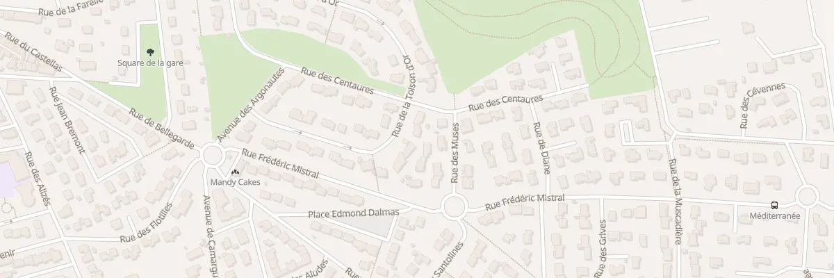 Plan du 33 Rue de la Toison d’Or à Garons