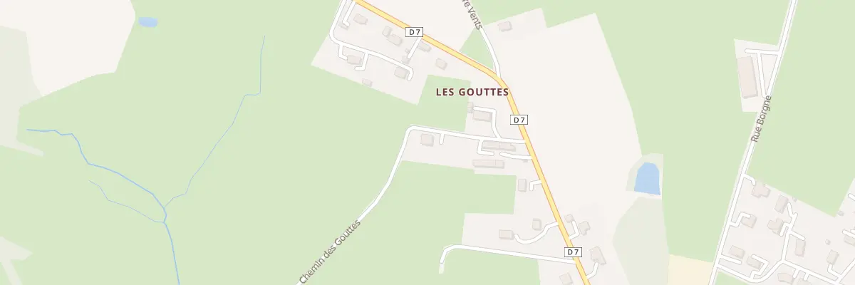 Plan du 113 Che des Gouttes à Saint-Bonnet-de-Joux