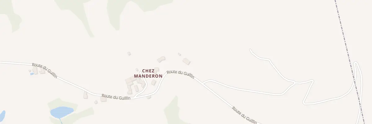 Plan du 5066A Chez Mandéron à Affoux