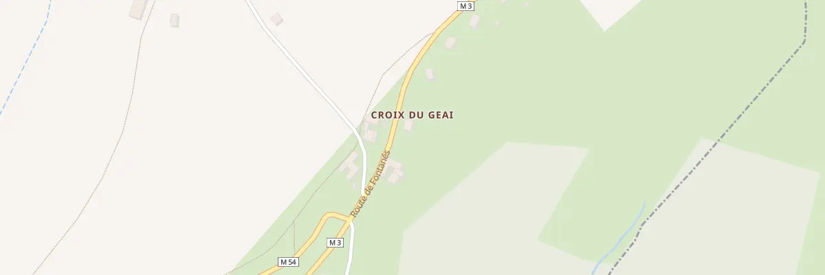 Plan du 2865 Rte de Sorbiers à Fontanès