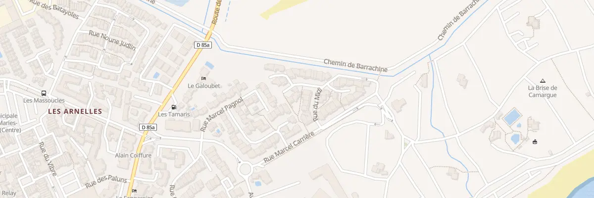 Plan du 1 Carrieroun Dou Vent Dou So à Saintes-Maries-de-la-Mer