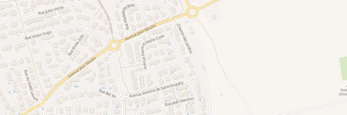 Plan du 7 Rue Georges Guynemer à Bouillargues