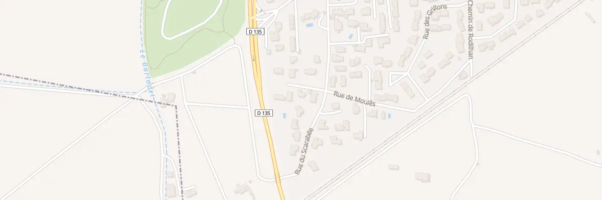 Plan du 13 Rue du Scarabée à Marguerittes