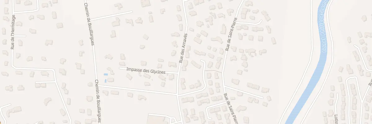 Plan du 16 Rue des Arnaves à Saint-Gilles