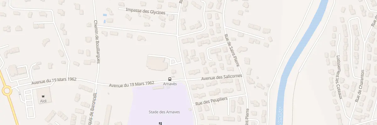 Plan du 4 Rue des Arnaves à Saint-Gilles